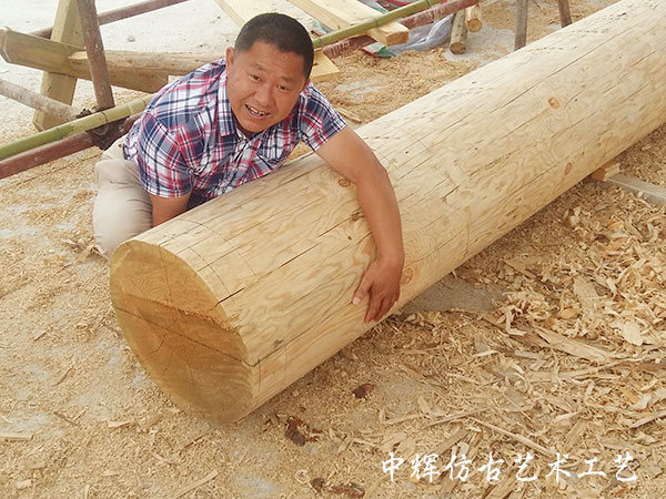 上坊村木結構修復（梁氏宗祠）4