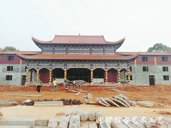 仿古建筑建設