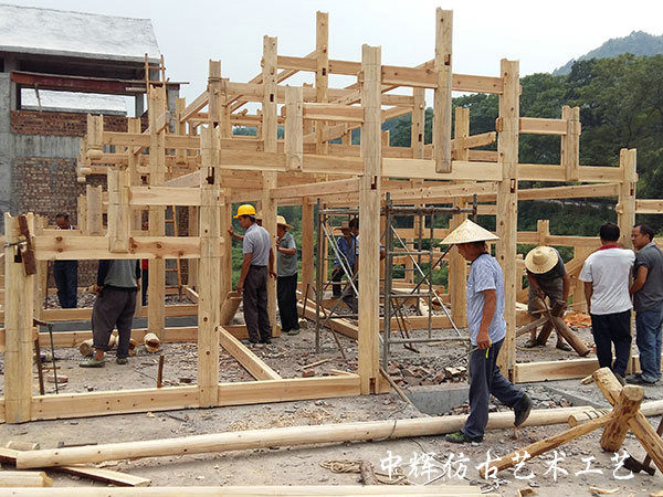 仿古木結構