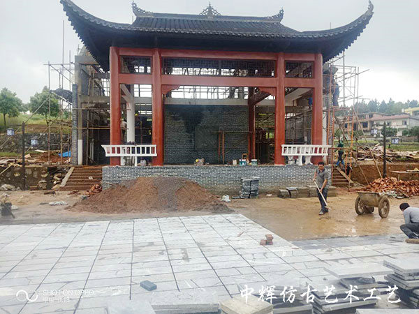 古戲臺搭建