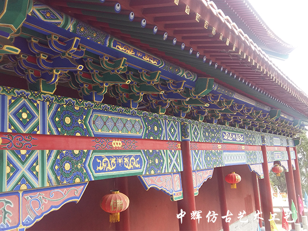 彩繪古建筑