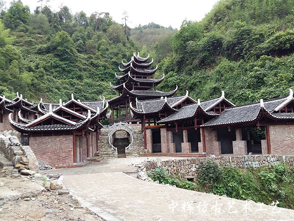 湖南中輝仿古藝術工藝有限責任公司,湖南仿古建筑修建,建筑彩繪,文物修繕