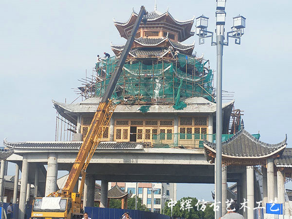 湖南中輝仿古藝術工藝有限責任公司,湖南仿古建筑修建,建筑彩繪,文物修繕