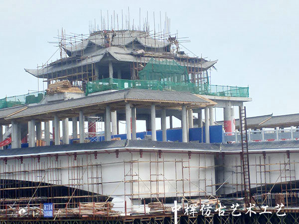 湖南中輝仿古藝術工藝有限責任公司,湖南仿古建筑修建,建筑彩繪,文物修繕
